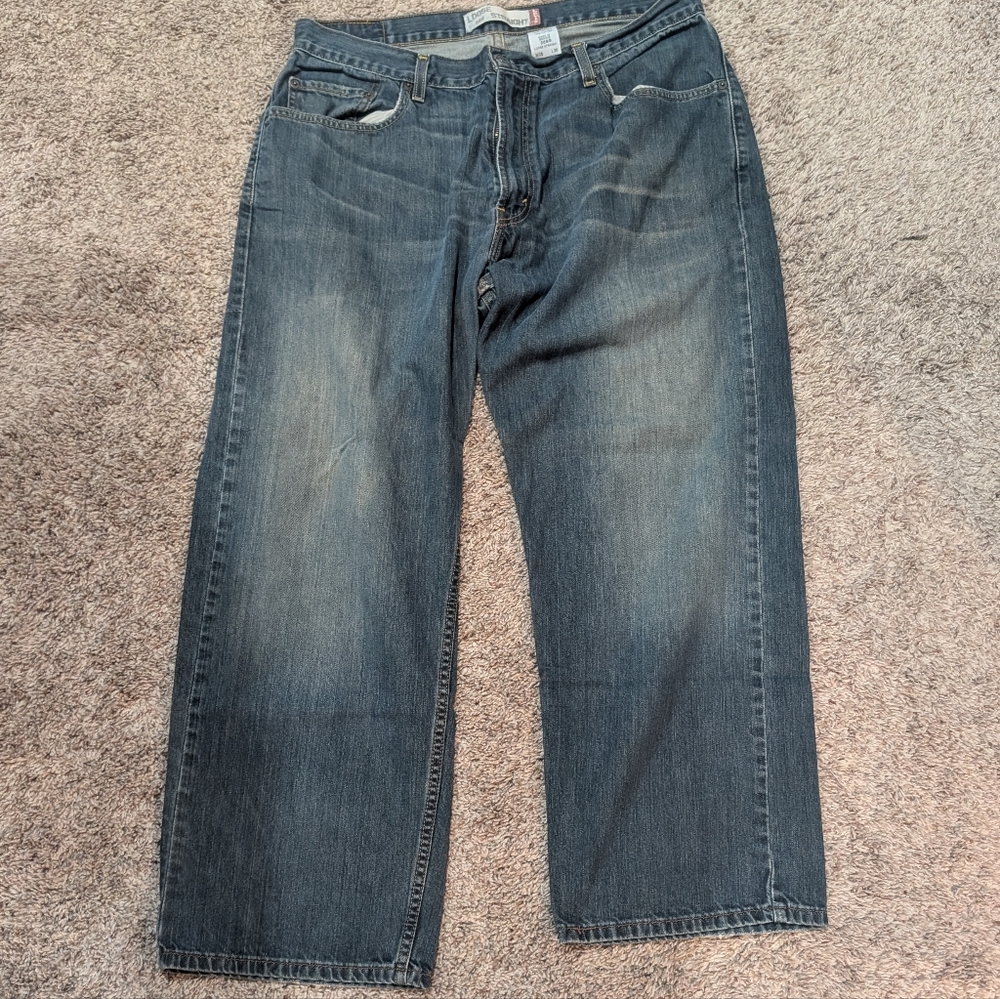 Levi's 569 Relaxed Fit Dark Blue 36x30 Jeans